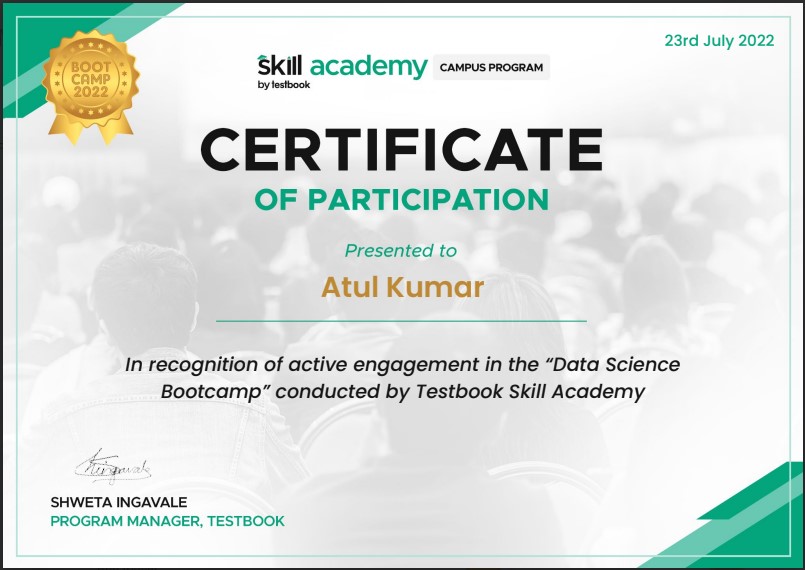 Atul Kumar - Software Developer